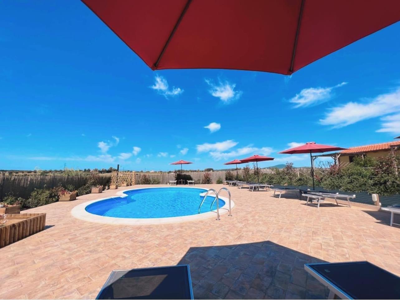 Bed and Breakfast Il Melarancio Pescia Romana Exterior foto